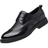 ANUFER Uomini Vera Pelle Derby Brogue Formali Allacciare Scarpe da Sposa d'Affari