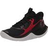 Under Armour Grade School Jet '23 - Sneaker Unisex per Adulti, Nero/Rosso, 38.5 EU