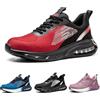 TQGOLD Scarpe Antinfortunistiche Scarpe da Ginnastica Unisex | Leggere Antiscivolo Scarpe Protettive Industriali con Punta in Acciaio | adatte per Cantiere Officina Magazzino