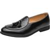 ANUFER Uomo Basso Mocassini con Nappe Classico Slip-on Formali Scarpe da Sera
