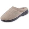 Isotoner Cappuccio In Microterry Con Finiture Satinate Sandali piattiDa donna