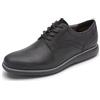 Rockport Men's Garett Plain Toe Oxford, Nero , 12.5 UK Wide