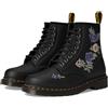 Dr. Martens Donna Donna 1460 Vonda II Ricamato 8 Occhi Stivali Moda, Nero, 5