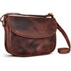 ROYALZ Vermont Borsa in pelle vintage Ladies Genuine Leather Shoulder Bag Small Leather Going Out Party City Evening Bag
