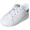 Adidas FY7890 Stan Smith Crib Unisex - Bambini, Ftwr White/Ftwr White/Ftwr White EU 20