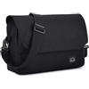 VASCHY Borsa Messenger,Borsa Tracolla Uomo Borsello Uomo Tracolla Borsa PC Borsa Uomo Borsello Uomo Borsa Messenger Vintage Tela Borse a Spalla con Tracolla Imbottita Nero
