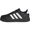 adidas Unisex - Bambini Breaknet Lifestyle Court Lace Shoes, core black/Cloud white/Cloud white, 30 EU