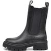 IF FASHION Stivali Stivaletti Anfibi Scarpe Chelsea da Donna Platform 901 Nero N.39