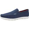 Evoga Mocassini Uomo Casual Eleganti Estivi Scarpe Espadrillas (#A2 Blu, Numeric_40)