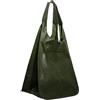 Anopo Extra Grande Borsa Tote per Donne Morbido Pelle XXL Boho Secchiello Borsa a Mano Oversize Portare Borsa a Tracolla per Lavorare Viaggio Verde
