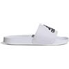 adidas Adilette Shower Slides, Infradito Unisex - Adulto, Cloud White Core Black, 47 EU