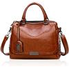 NICOLE & DORIS Borse a Mano Vintage Borsa Piccola Moda Borsa a Tracolla Le Signore Borse di Tote In Pelle PU marrone