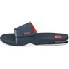 Reef Fanning Men's Slide Navy Orange Sliders Flip Flops Sandals, Navy Orange White, 45 EU