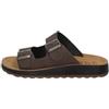 Fly Flot 781714C Ciabatta 2 Fibbie Pelle col T.Moro Made in Italy Sottopiede Soft 40 EU