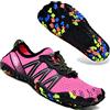 Maxome Scarpe da Acqua Scarpe da Spiaggia da Uomo Donna Scarpe da Surf a Piedi Nudi Quick Dry Scarpe da Mare da Donna Leggero Unisex Sport Diving Scarpe da Piscina, Rosso