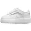 NIKE Sportswear - Sneakers Force 1 Low EASYON BT in Pelle, Bianco-Bianco (7C)