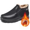POIOZXD Scarpe invernali da uomo, in pile, impermeabili, calde, antiscivolo, comode, da neve, stivali invernali da uomo, termici, foderati in pelliccia calda