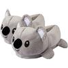 Knuffis Koala Pantofole Peluche Donna/Uomo, Divertente Animale, Taglia 37-45