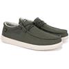 WALK IN PITAS PITAS | WP150 Linen | Mocassini Uomo per L'Estate | Scarpe da Barca Estive | Sportive Uomo | Sneakers Casual | Scarpa da Vela | Calzatura Senza Lacci | Scarpe Walkinpitas | Oliva 42