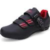 PENXZT Scarpe da Ciclismo per Biciclette da Donna da Uomo con Scarpe da Montagna in Stile Mountain in Stile Sbloccato per Scarpe da Ciclismo per Esterno