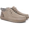 Pitas WALK IN PITAS | BAIKAL | Stivali casual da uomo | Stivaletti in pelle| Scarpa urbani | Mocassini | Nautiche invernali | Sneakers Casual | Calzatura Senza lacci | Calzature Walkinpitas | Beige | 44