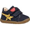 Geox B Macchia Boy, First Walker Shoe Bimbo 0-24, Navy Ochre, 19 EU