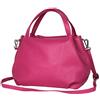 AMBRA Moda borsa a mano di donna, borsa a tracolla, borsa a spalla italiana in vera pelle dollaro GL023