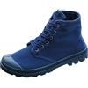 ANUFER Uomo Moda Caviglia Alta Stivali da Deserto Allacciato All'aperto Scarpe di Tela Blu SN0711113 EU43