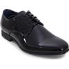 Toocool - Scarpe Uomo Derby Eleganti Stringate Francesine Mocassini Classiche IA5128 [43,IA5128-1 Nero Lucido]