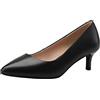 Jamron Donna Vera Pelle 5CM/7CM/9CM Tacchi a Spillo Elegante Decolletè Scarpe a Punta Scarpe da Ufficio