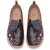 UIN Scarpe dipinte d'arte scarpe piatte da leccare