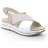 Igi&Co D.SINDY, Sandali con Zeppa Donna, Panna-Bianco, 38 EU