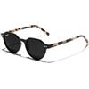 D.Franklin - Occhiali da sole unisex con lenti a protezione UV - Polarizzati - Modello ultra-light-s-round