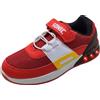 Sonic The Hedgehog, Scarpe da Ginnastica per Ragazzi o Ragazze con luci Lampeggianti, Rosse, Taglia 2 UK, 34 EU