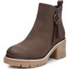 REFRESH 170442, Stivali alla Moda Donna, Taupe, 37 EU