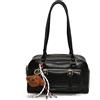 CHANGYUE Borsa a mano in pelle PU donna, stile y2k sottoascelle con manico superiore, tracolla alla moda, uso quotidiano, lavoro, shopping (nero)