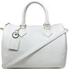 Chicca Borse Borsa donna bauletto a mano 30x23x18cm vera pelle dollaro artigianale