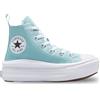 Converse Scarpe Chuck Taylor all Star Move Platform Taglia 32 Codice A10704C Blu