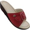 Dr. Scholl's Scholl, Ciabatta Mango Donna, fascia Regolabile (Rosso, Sistema Taglie Calzature EU, Adulto, Numero, Media, 36)