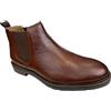 Valleverde Stivaletti Uomo 17820 in Pelle Brandy EU 45