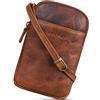 STILORD Loki Borsello da Petto Pelle Telefono Bors a Tracolla Piccola Monospalla per Uomo Donna Vintage Crossbody Bag e Borsetta Porta Cellulare Vero Cuoio Colore:nero