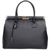 Gave Lux Borsa a Mano in Pelle Dollaro Blu Navy 35x26x16 cm
