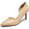DREAM PAIRS Scarpe Classiche con Tacco a Gatto Décolleté da Donna Scarpe con Tacco a Spillo da Donna