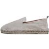 Fred Martin Collection, Espadrillas Nuvole Suede in camoscio e Iuta Uomo, Taglia 43