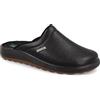 Fly Flot | Bio Style Man, Pantofole Uomo, Ciabatte con Tomaia Stretch Adattiva in Microfibra Elasticizzata, Sottopiede in Microfibra Antishock, Nero, 40