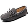 Jamron Donna Classico Scamosciato/Tessuto Papillon Penny Loafers Comodo Fatto a Mano Mocassini Pantofola