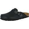 Lico Bioline Clog Soft, Zoccoli Unisex-Adulto, Nero (Schwarz Schwarz), 45 EU