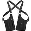 Jeeeun Premium Leather Shoulder Bag for Men & Women, Adjustable Anti-Theft Double Pocket Shoulder Bag