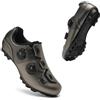 Mateju Scarpe Ciclismo MTB SPD, Scarpe da Mountain Bike Uomo Donna,Traspiranti Antiscivolo MTB Sneakers Compatibili Pedali SPD 2-Bolts Pedals Sneakers -Modello A5 (Marrone,44)