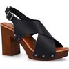 BioNatura, A11BAHIA Toronto, Scarpe Sandali Ciabatte Tacco Pelle (Black, Sistema Taglie Calzature EU, Adulto, Numero, Media, 39)